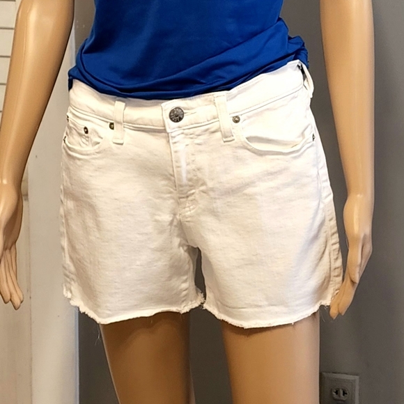 J. Crew Pants - J.CREW  White Denim Short.